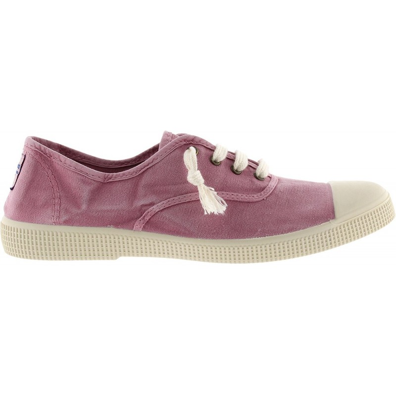 Tênis Esportivo Feminino Victoria 1661101 em Lona Inglesa ROSADO