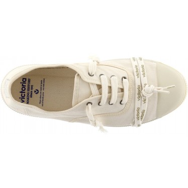 Tênis esportivo unissex Victoria 1661100 de lona com tonalidade inglesa COTTON