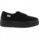Tênis Esportivo Feminino Victoria 1116101 com Lona Dupla NEGRO