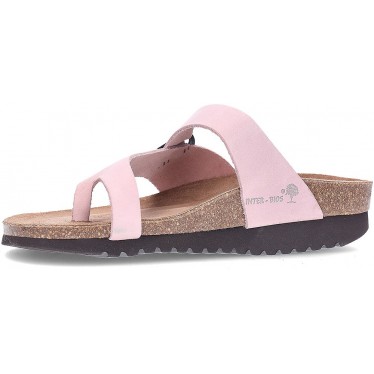Sandálias femininas INTERBIOS 7119MM SALMON