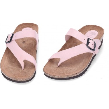 Sandálias femininas INTERBIOS 7119MM SALMON