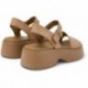 Sandálias plataforma CAMPER Tasha K201659 BEIGE_009
