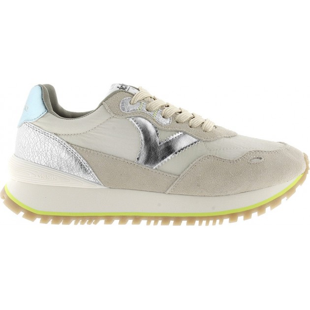 Tênis esportivo feminino VICTORIA Viento 1157109 BEIGE Tênis esportivo feminino VICTORIA Viento 1157109 BEIGE