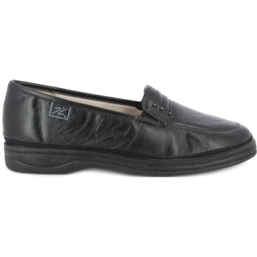 Mocassins femininos Doctor Cutillas 14351 NEGRO
