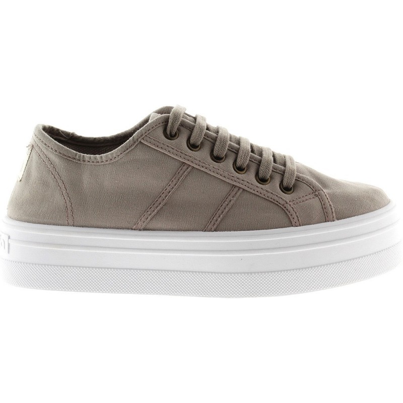 Tênis esportivo plataforma Victoria 1092138 Barcelona BEIGE