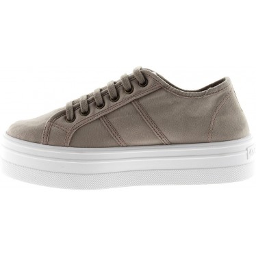 Tênis esportivo plataforma Victoria 1092138 Barcelona BEIGE