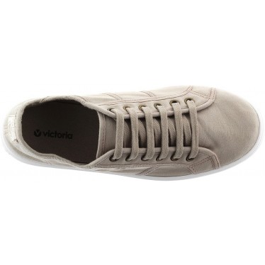 Tênis esportivo plataforma Victoria 1092138 Barcelona BEIGE