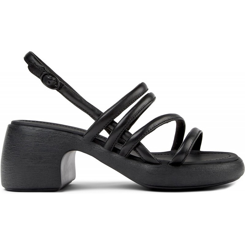 Sandálias de couro CAMPER Thelma Sandal K201723 NEGRO_001