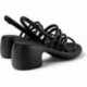 Sandálias de couro CAMPER Thelma Sandal K201723 NEGRO_001