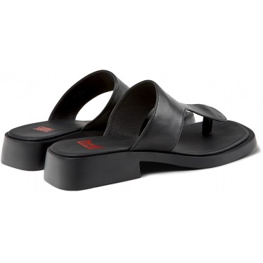 Sandálias femininas CAMPER Twins K201745 NEGRO_002