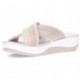 Sandálias femininas CLARKS ARLA WAVE COMBI_BEIGE