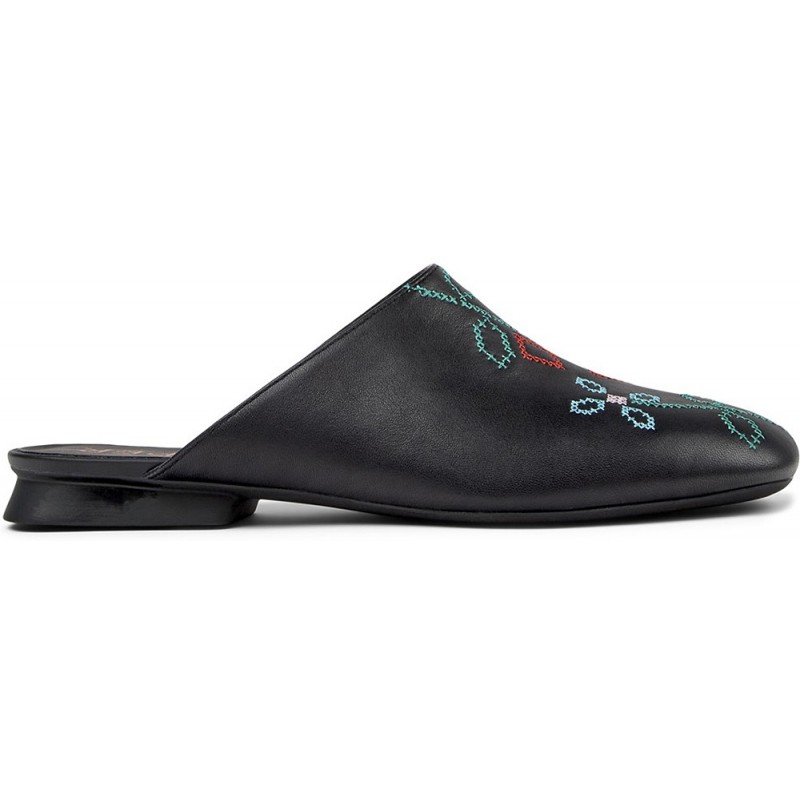 Sandálias femininas CAMPER Twins K201750 NEGRO_001