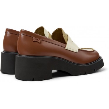 Mocassins femininos CAMPER Twins K201425 MARRON_029