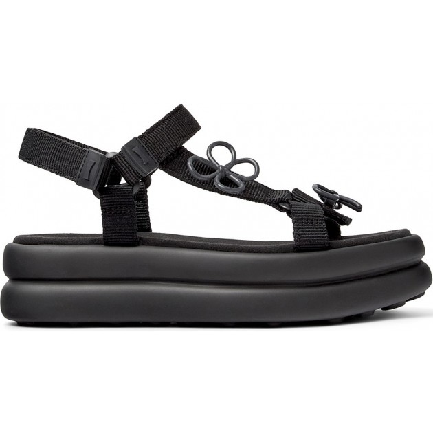 Sandálias femininas CAMPER Twins K201726 NEGRO_005 Sandálias femininas CAMPER Twins K201726 NEGRO_005