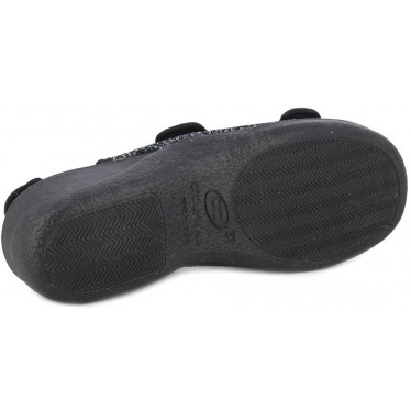 Chinelos Doctor Cutillas 21794 Autoadesivos NEGRO