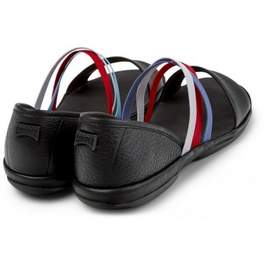 Sandálias femininas CAMPER Twins K201710 NEGRO_001