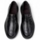 Mocassim náutico de couro CAMPER Dean K101045 NEGRO_001