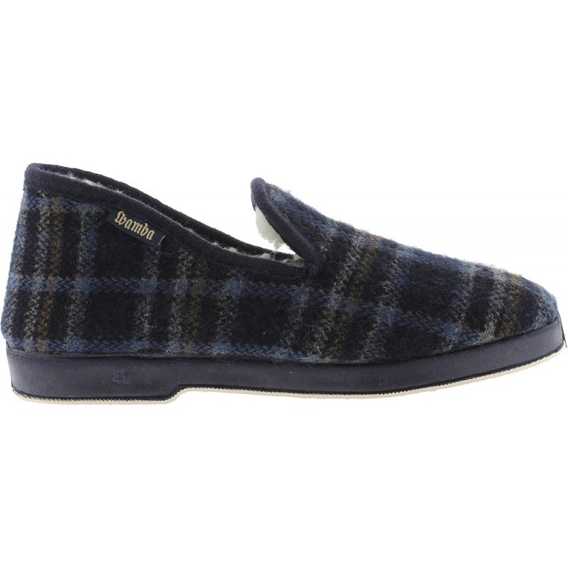 Chinelo xadrez confortável unissex Victoria 200301M MARINO