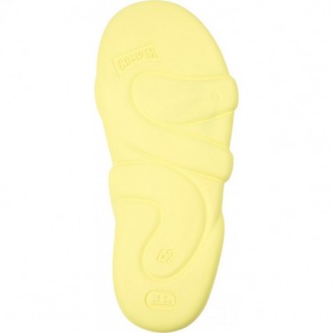 Sandálias Masculinas CAMPER Kobarah Flat K100957 AMARILLO_002