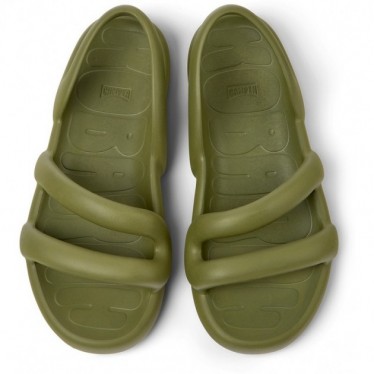 Sandálias Masculinas CAMPER Kobarah Flat K100957 VERDE_003