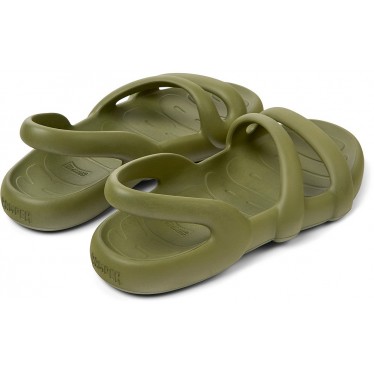 Sandálias Masculinas CAMPER Kobarah Flat K100957 VERDE_003