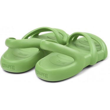 Sandálias Masculinas CAMPER Kobarah Flat K100957 VERDE_006