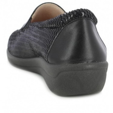 Mocassins femininos Doctor Cutillas 43624 NEGRO