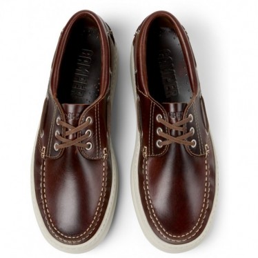 Mocassim Masculino CAMPER Runner K101073 MARRON_003