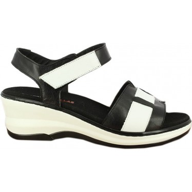 Sandálias femininas Doctor Cutillas 47506 Mijares NEGRO