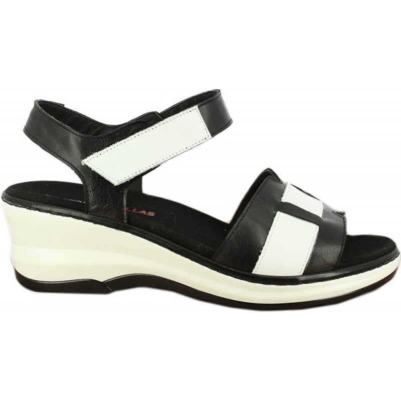 Sandálias femininas Doctor Cutillas 47506 Mijares NEGRO