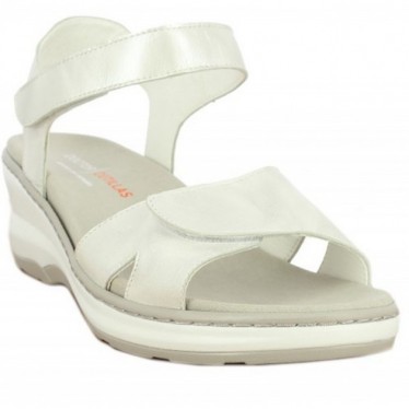 Sandália feminina autoadesiva Doctor Cutillas 47511 BLANCO
