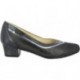 Doctor Cutillas 81196 Sapatos femininos metálicos NEGRO
