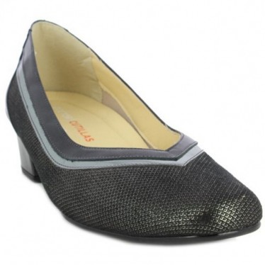 Doctor Cutillas 81196 Sapatos femininos metálicos NEGRO