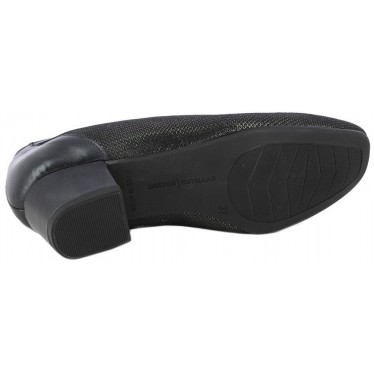 Doctor Cutillas 81196 Sapatos femininos metálicos NEGRO