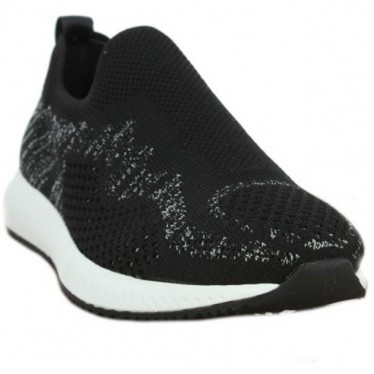 Calçado desportivo feminino Doctor Cutillas 87303 com sola elástica NEGRO