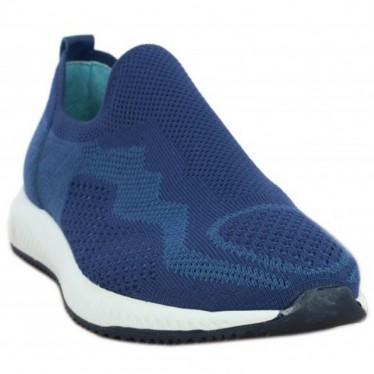 Calçado desportivo feminino Doctor Cutillas 87303 com sola elástica INDIGO
