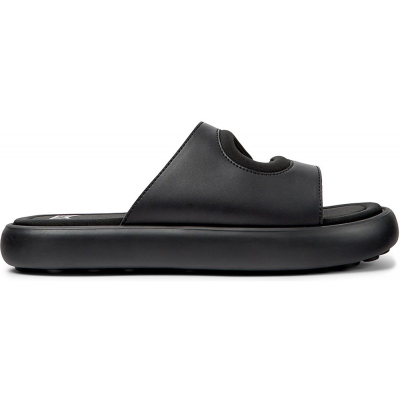 Chinelos de couro CAMPER Twins K100939 NEGRO_001