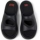 Chinelos de couro CAMPER Twins K100939 NEGRO_001