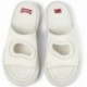 Chinelos de couro CAMPER Twins K100939 BLANCO_003