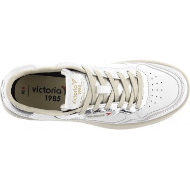 Tênis Feminino Victoria 8800121 Metal Crack C80 PLATA