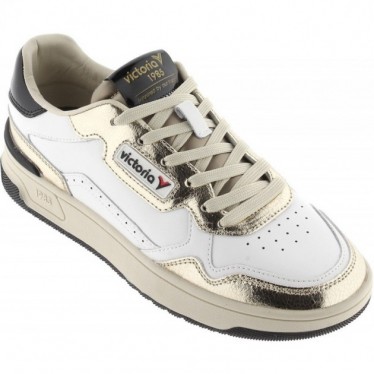 Tênis Feminino Victoria 8800121 Metal Crack C80 ORO