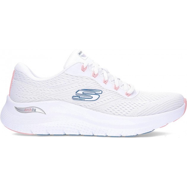 Tênis feminino SKECHERS Archfit modelo 150051 WHITE_PINK Tênis feminino SKECHERS Archfit modelo 150051 WHITE_PINK