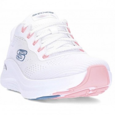 Tênis feminino SKECHERS Archfit modelo 150051 WHITE_PINK