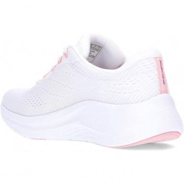 Tênis feminino SKECHERS Archfit modelo 150051 WHITE_PINK
