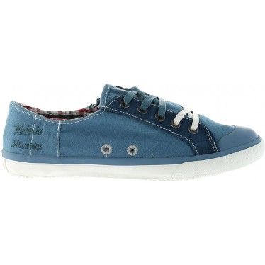 Tênis Esportivo de Lona Victoria 106310 para Meninas AZUL