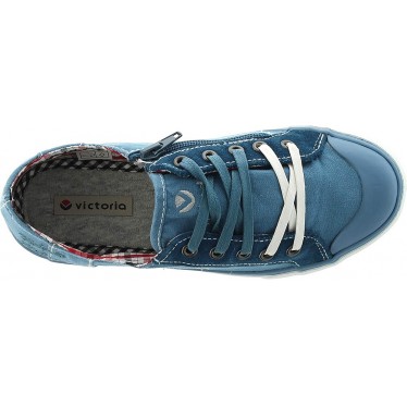 Tênis Esportivo de Lona Victoria 106310 para Meninas AZUL