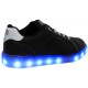 GEOX KOMMODOR ZAPATILLA LUCES SYNT  NEGRO