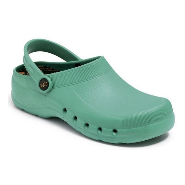 CALZAMEDI ZUECO SANITARIO PVC COMODO Y ANATOMICO UNISEX  VERDE