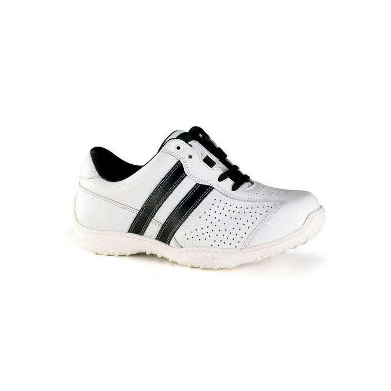 ZAPATILLAS CALZAMEDI SPORT DIABETICO CORDONES H  BLANCO